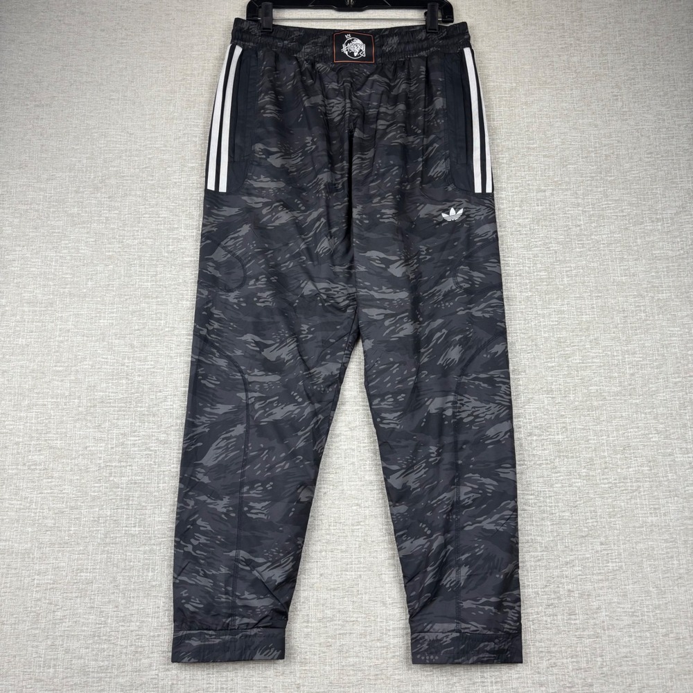 Adidas Originals Stormzy Merky Tiger Camo Track Pants Grey Mens Medium